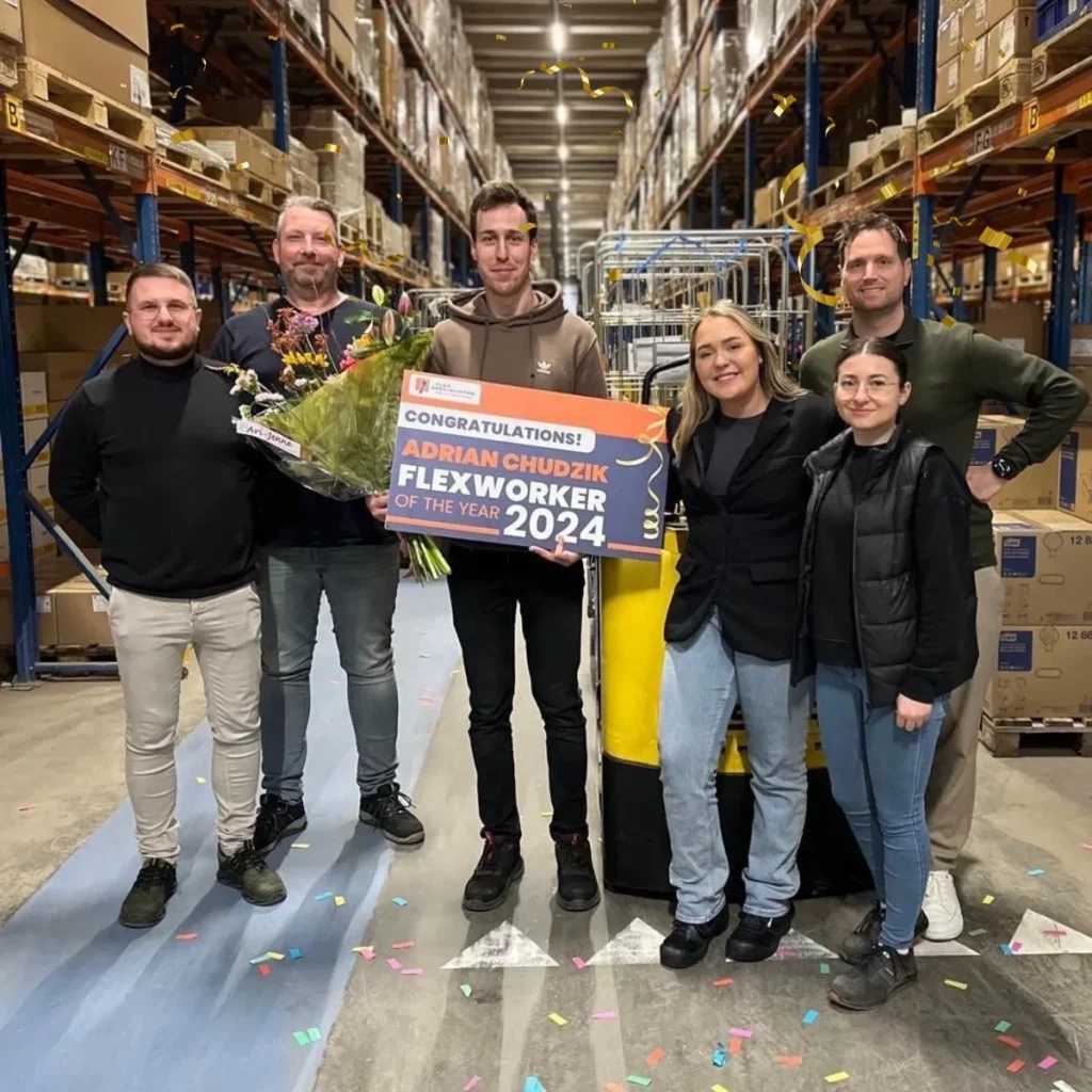 Adrian Chudzik is Flexmedewerker van het Jaar 2024!