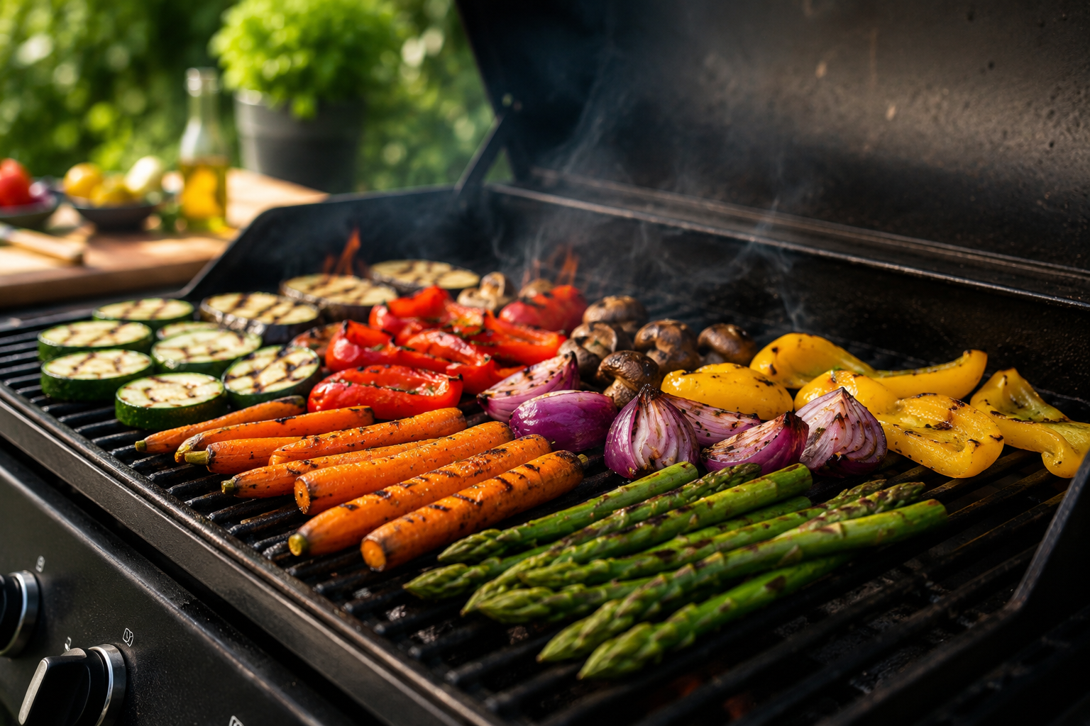 Groente barbeque